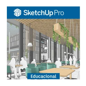 SketchUp Studio Licenciamiento Educacional suscripción anual 1 usuario