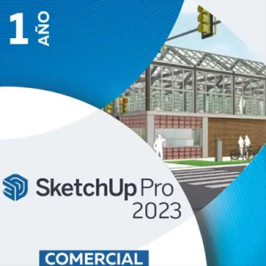 SketchUp Pro Comercial 2023 | suscripción anual | 1 usuario