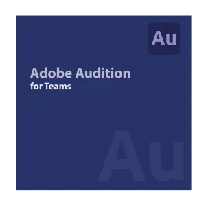Adobe Audition for teams Suscripción Anual 1 Usuario