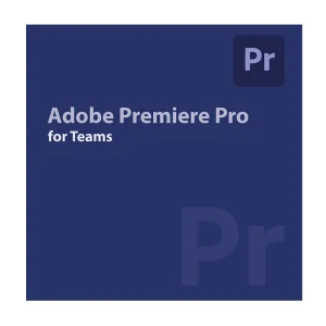 Adobe Premiere Pro for teams Suscripción anual 1 Usuario